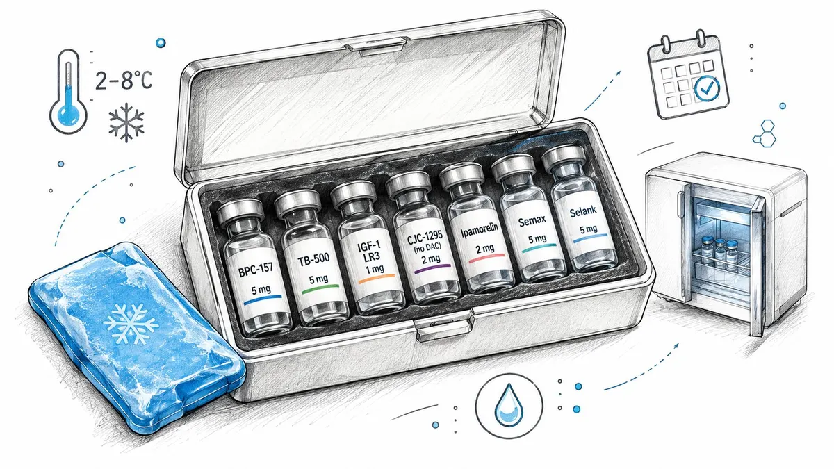 Peptide Vial Storage Container: A Practical Guide