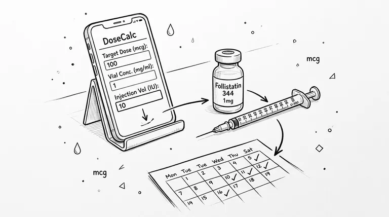 Follistatin 344 Dosage: A Practical How-To Guide for 2026