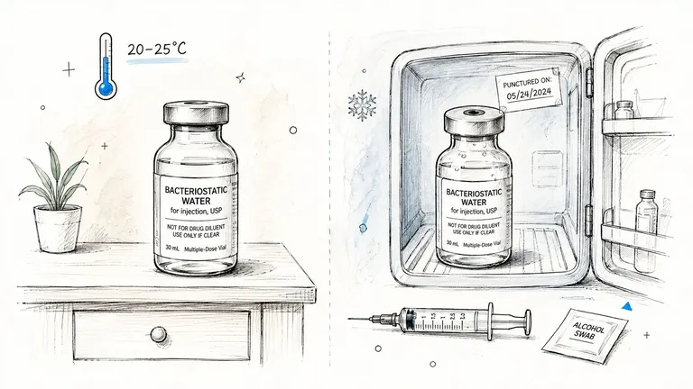 Bacteriostatic Water Storage Done Right