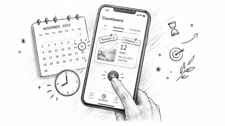 Screenshot from https://pepflow.app/screens/countdown-create.png