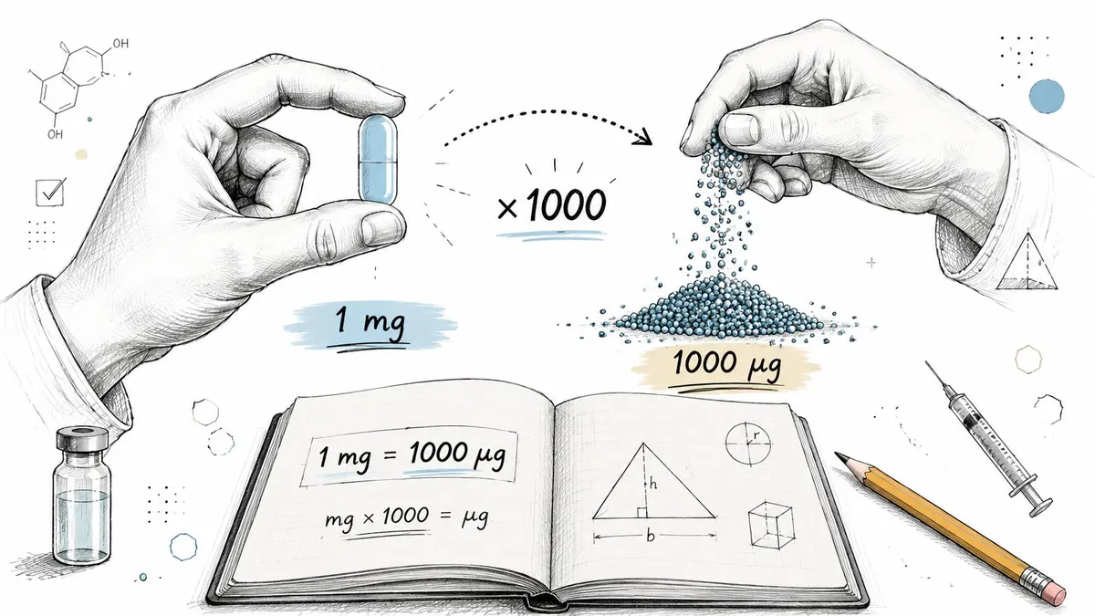 How to Convert Milligrams to Micrograms: Simple Steps