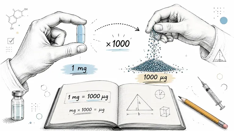 How to Convert Milligrams to Micrograms: Simple Steps