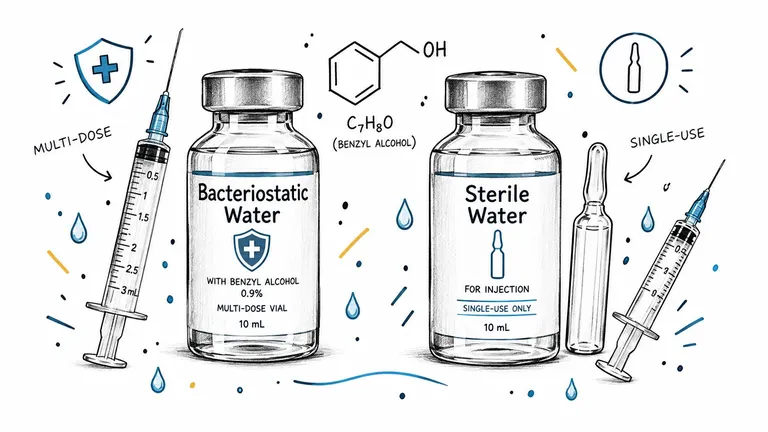 Bacteriostatic Water vs Sterile Water: A Practical Guide