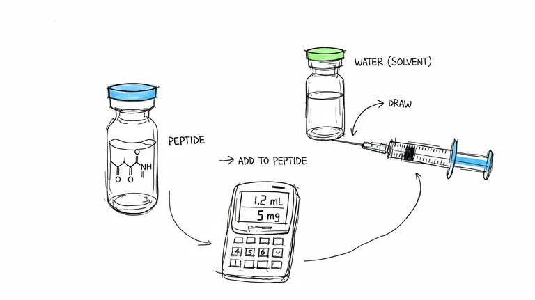 How to Reconstitute Peptides