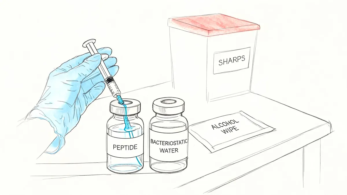 How To Mix Peptides With Bacteriostatic Water Safely