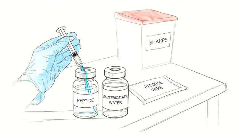 How To Mix Peptides With Bacteriostatic Water Safely