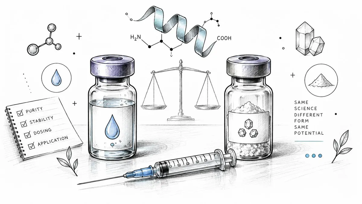Sterile Water vs Normal Saline for Reconstitution