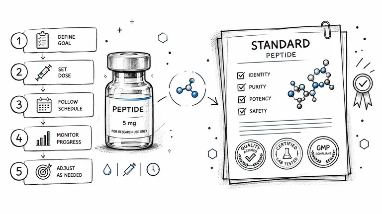 Protocol vs Standard in Peptide Regimens
