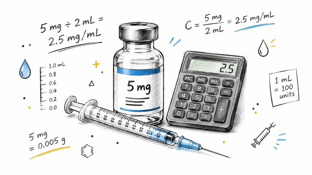 Reconstitution Med Math: A Guide to Accurate Dosing