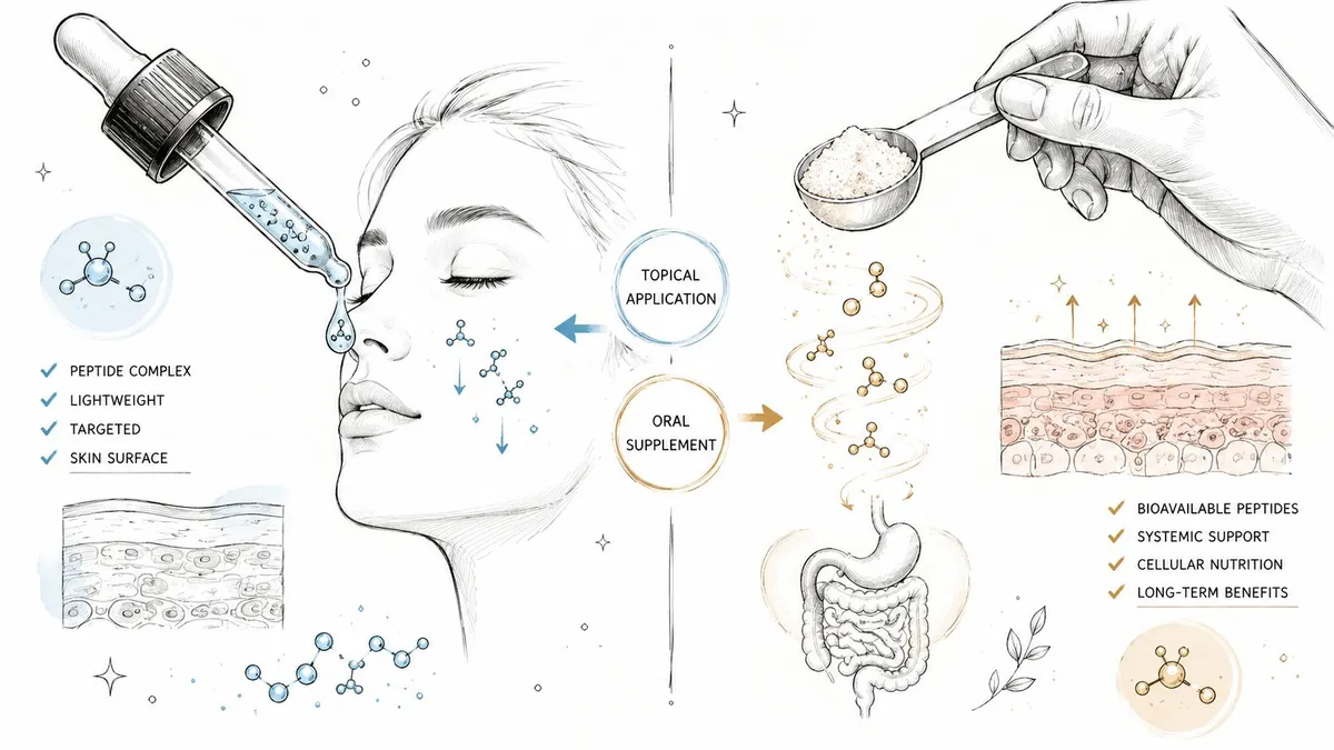 Peptide Supplements for Skin: An Evidence-Based Guide