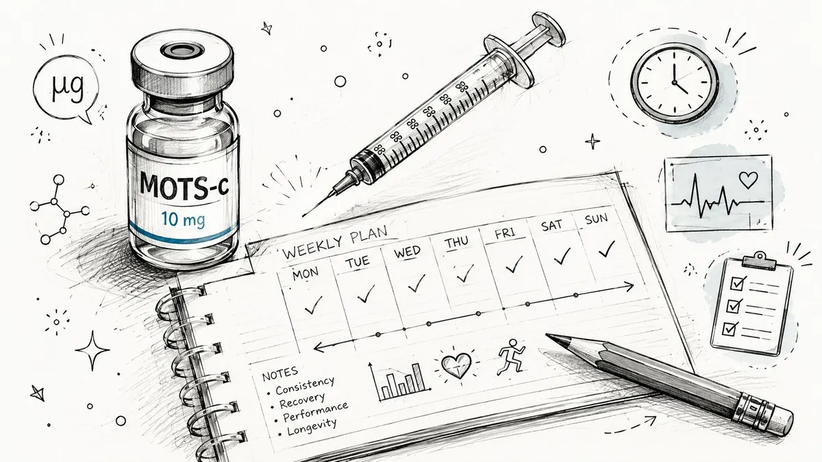 MOTS C Dosing Schedule: Plan Your Protocol for 2026