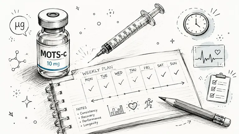 MOTS C Dosing Schedule: Plan Your Protocol for 2026