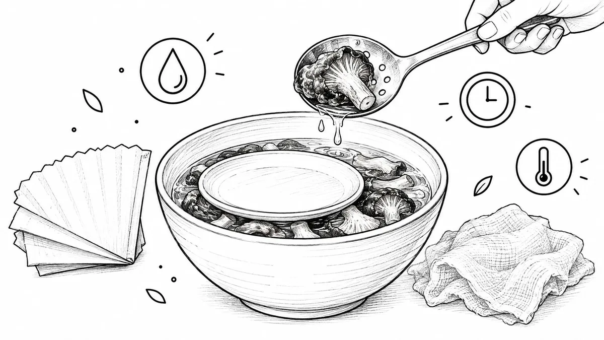 How to Reconstitute Dried Mushrooms Right