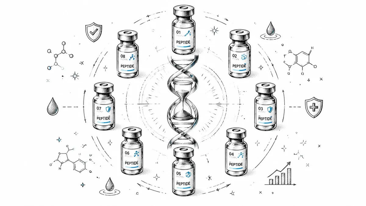 The 8 Best Peptides for Longevity in 2026