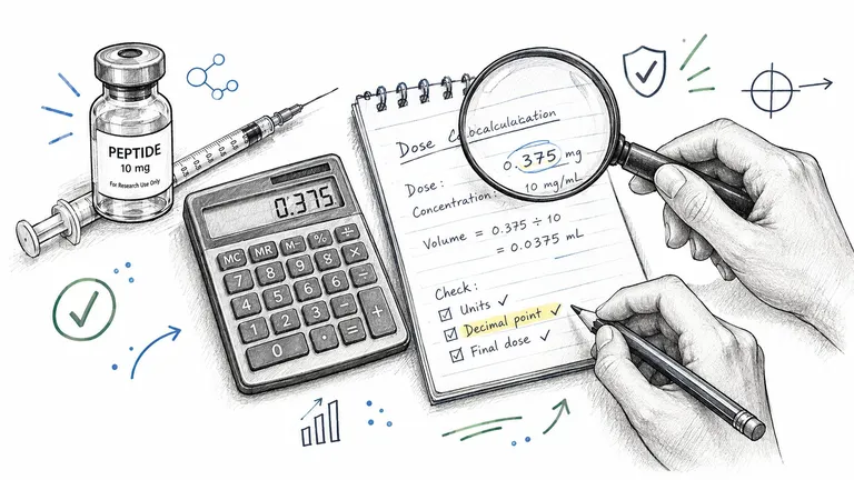 How to Reduce Math Errors in Peptide Dosing