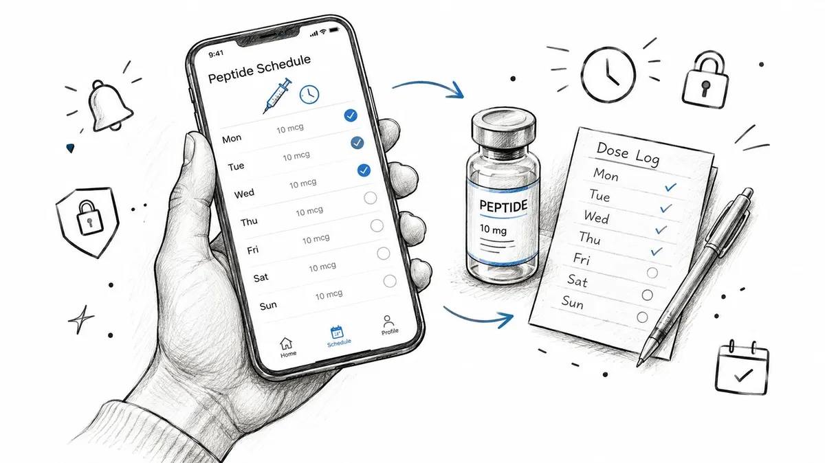 Injection Reminder App Guide for Peptide Protocols