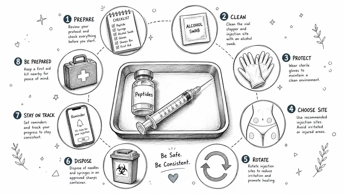 Your 8-Point Injection Safety Checklist for Peptides