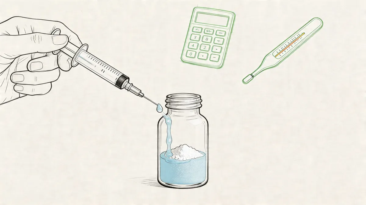 Peptide Reconstitution Solution: A How-To Guide (2026)