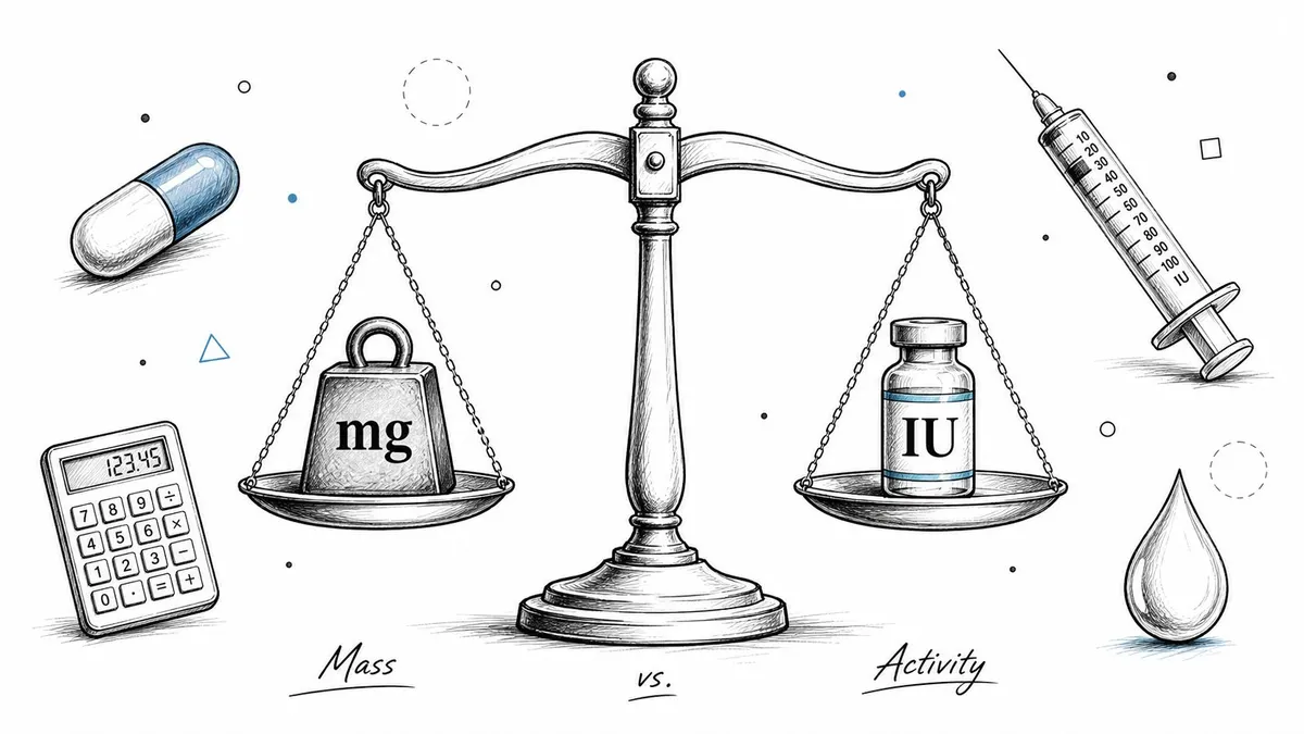 Is IU the Same as Mg? a Clear Guide to the Difference