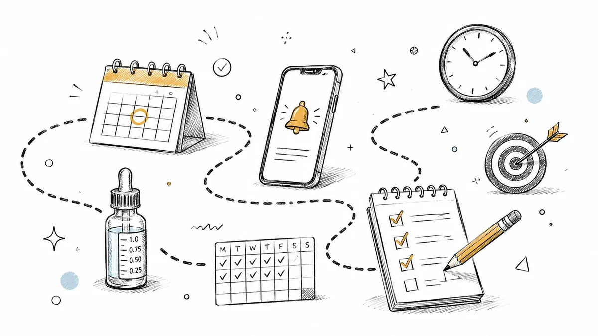 How to Stay on Track with a Peptide Routine