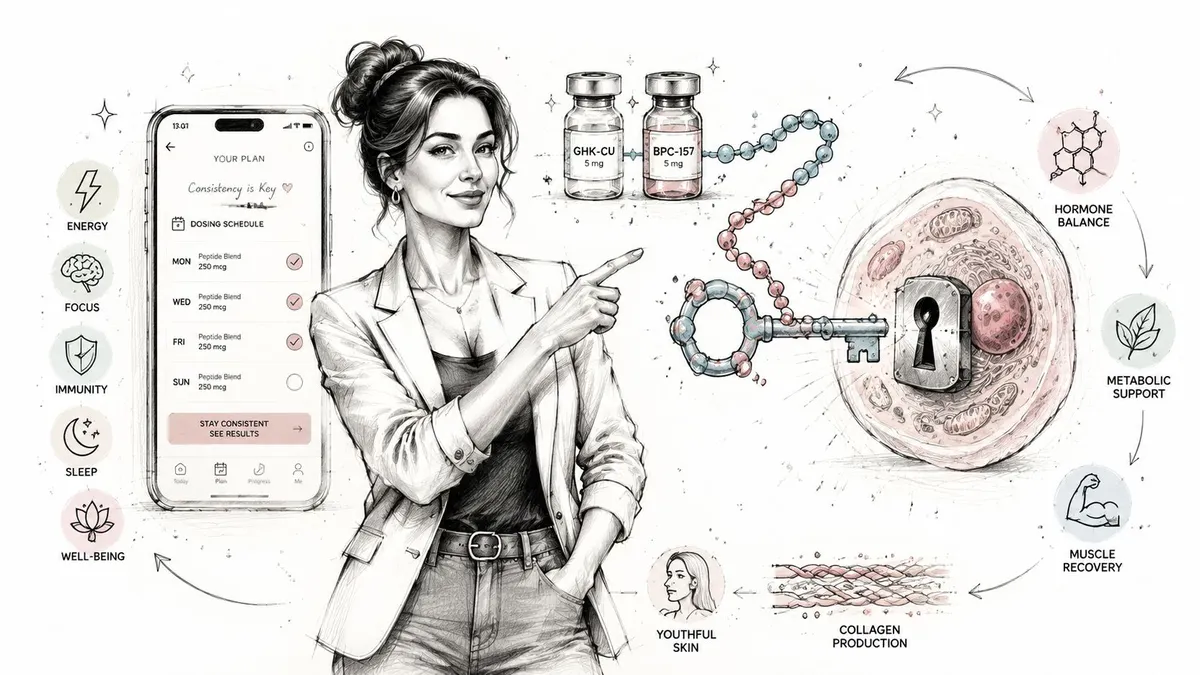 Peptides for Women: A Guide to Benefits, Safety & Use