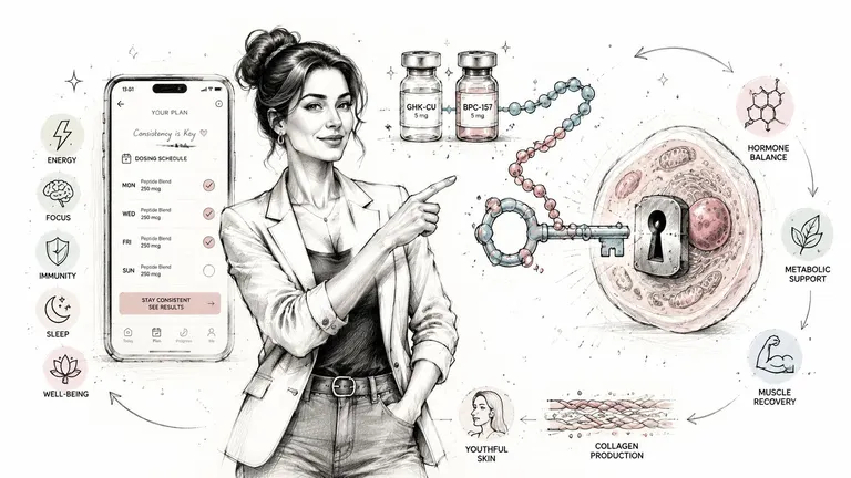 Peptides for Women: A Guide to Benefits, Safety & Use