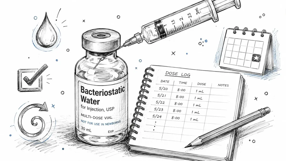Bacteriostatic Water Injection: Safe Mixing and Dosing Guide
