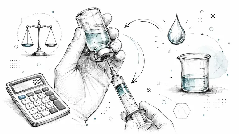 How to Convert Micrograms to Milliliters