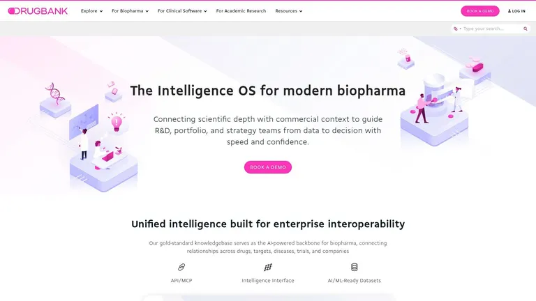 DrugBank (drug knowledgebase with peptide/biotech filters)