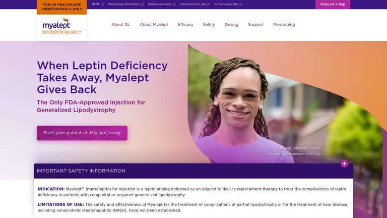 Myalept (metreleptin)